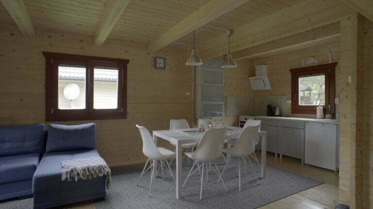 salon domku letniskowego Beata w Sasinie